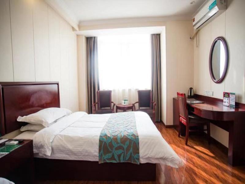 Greentree Inn Jiangsu Wuxi Dongting Leather City Express Hotel Bagian luar foto