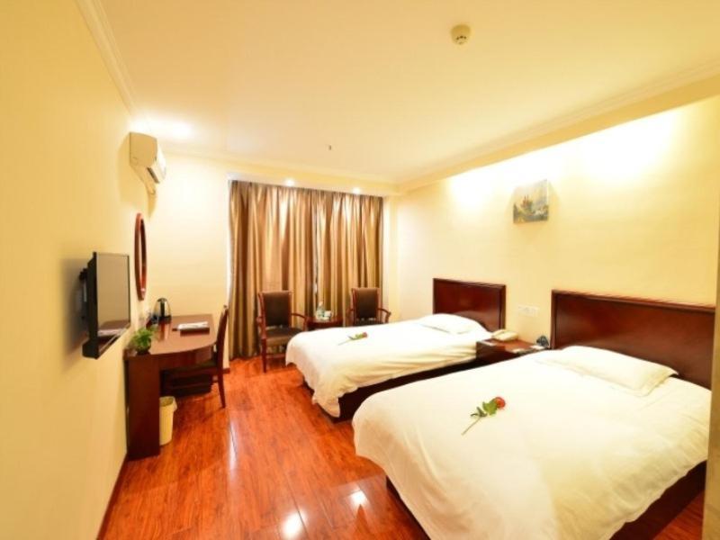 Greentree Inn Jiangsu Wuxi Dongting Leather City Express Hotel Bagian luar foto