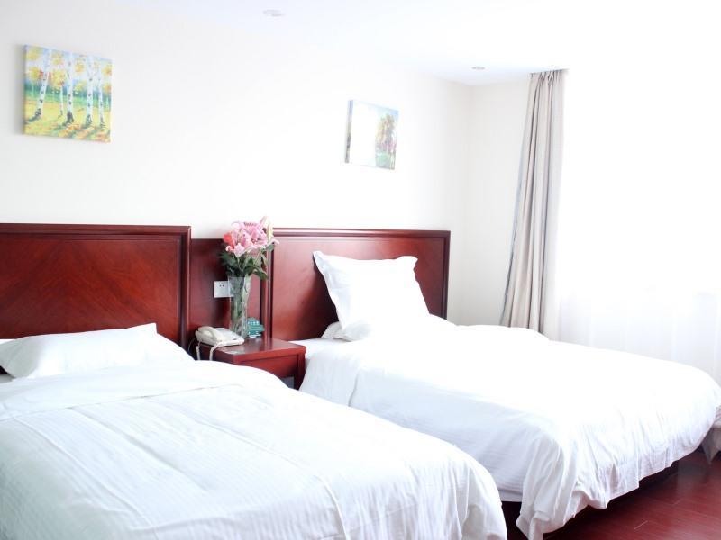 Greentree Inn Jiangsu Wuxi Dongting Leather City Express Hotel Bagian luar foto