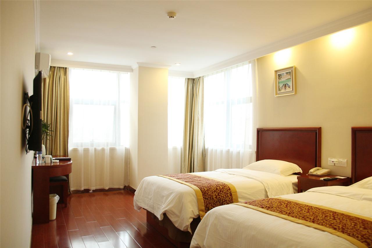 Greentree Inn Jiangsu Wuxi Dongting Leather City Express Hotel Bagian luar foto