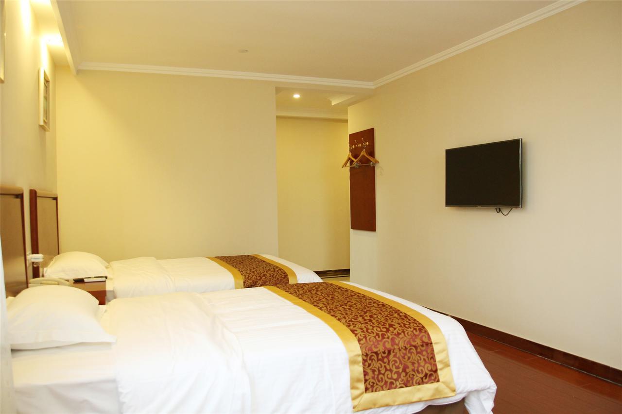 Greentree Inn Jiangsu Wuxi Dongting Leather City Express Hotel Bagian luar foto