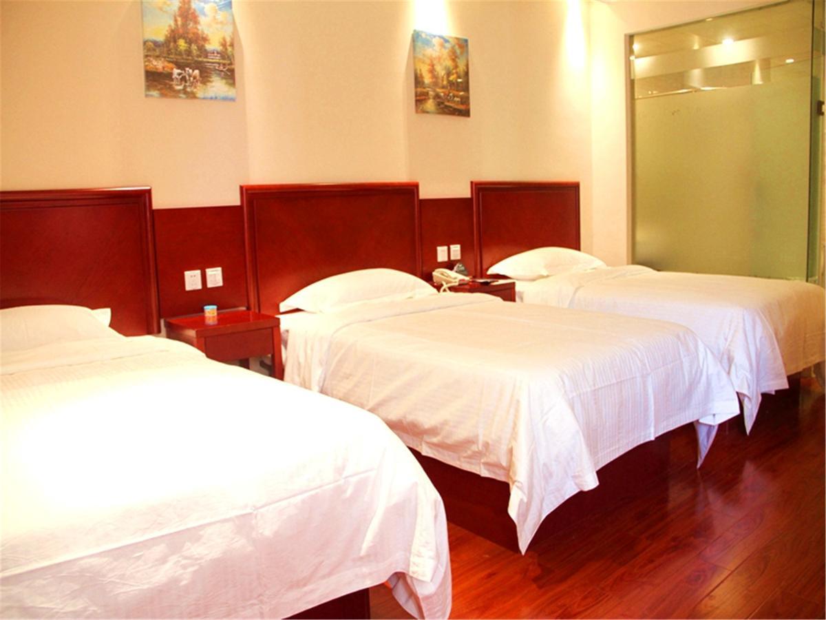 Greentree Inn Jiangsu Wuxi Dongting Leather City Express Hotel Bagian luar foto