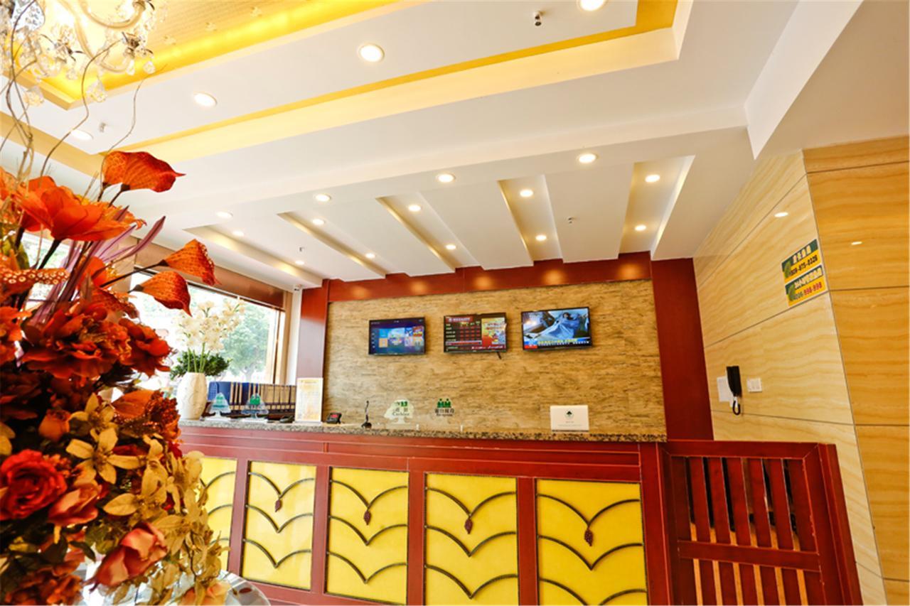 Greentree Inn Jiangsu Wuxi Dongting Leather City Express Hotel Bagian luar foto