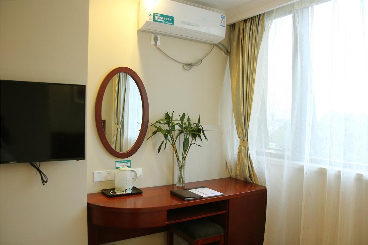 Greentree Inn Jiangsu Wuxi Dongting Leather City Express Hotel Bagian luar foto