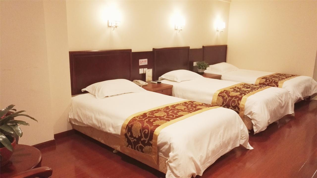 Greentree Inn Jiangsu Wuxi Dongting Leather City Express Hotel Bagian luar foto