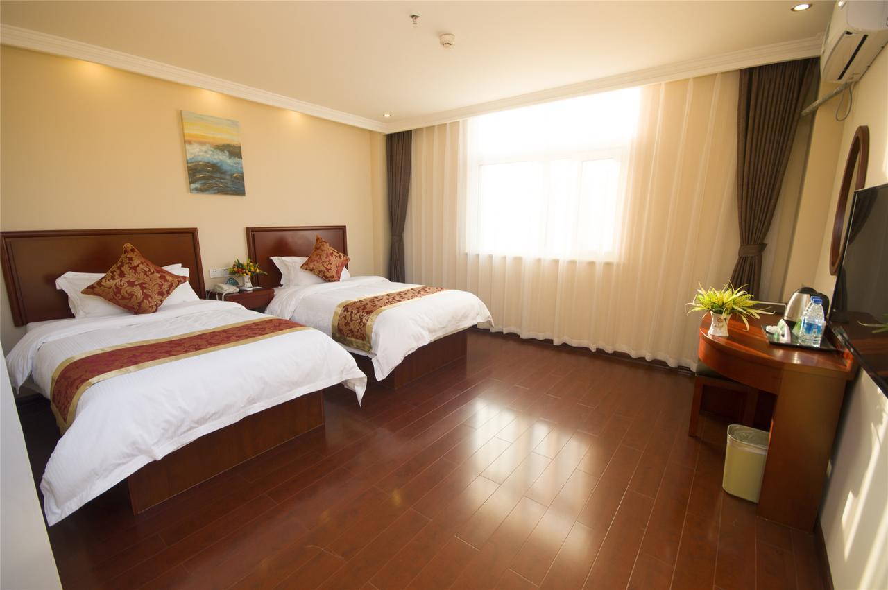 Greentree Inn Jiangsu Wuxi Dongting Leather City Express Hotel Bagian luar foto
