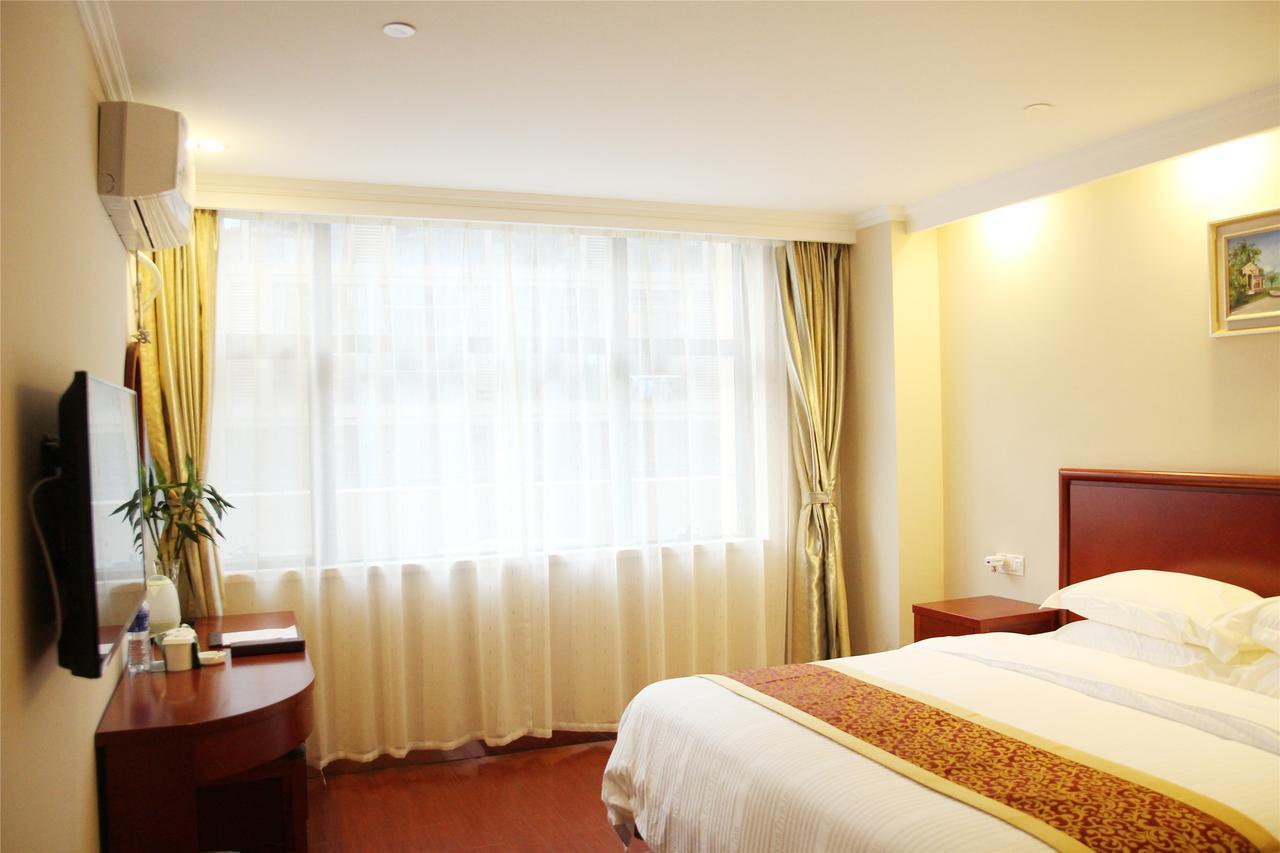 Greentree Inn Jiangsu Wuxi Dongting Leather City Express Hotel Bagian luar foto