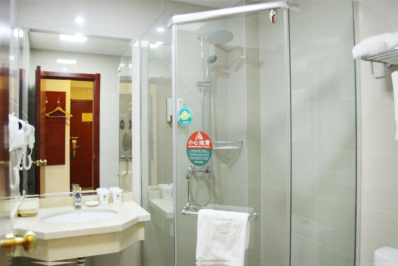 Greentree Inn Jiangsu Wuxi Dongting Leather City Express Hotel Bagian luar foto