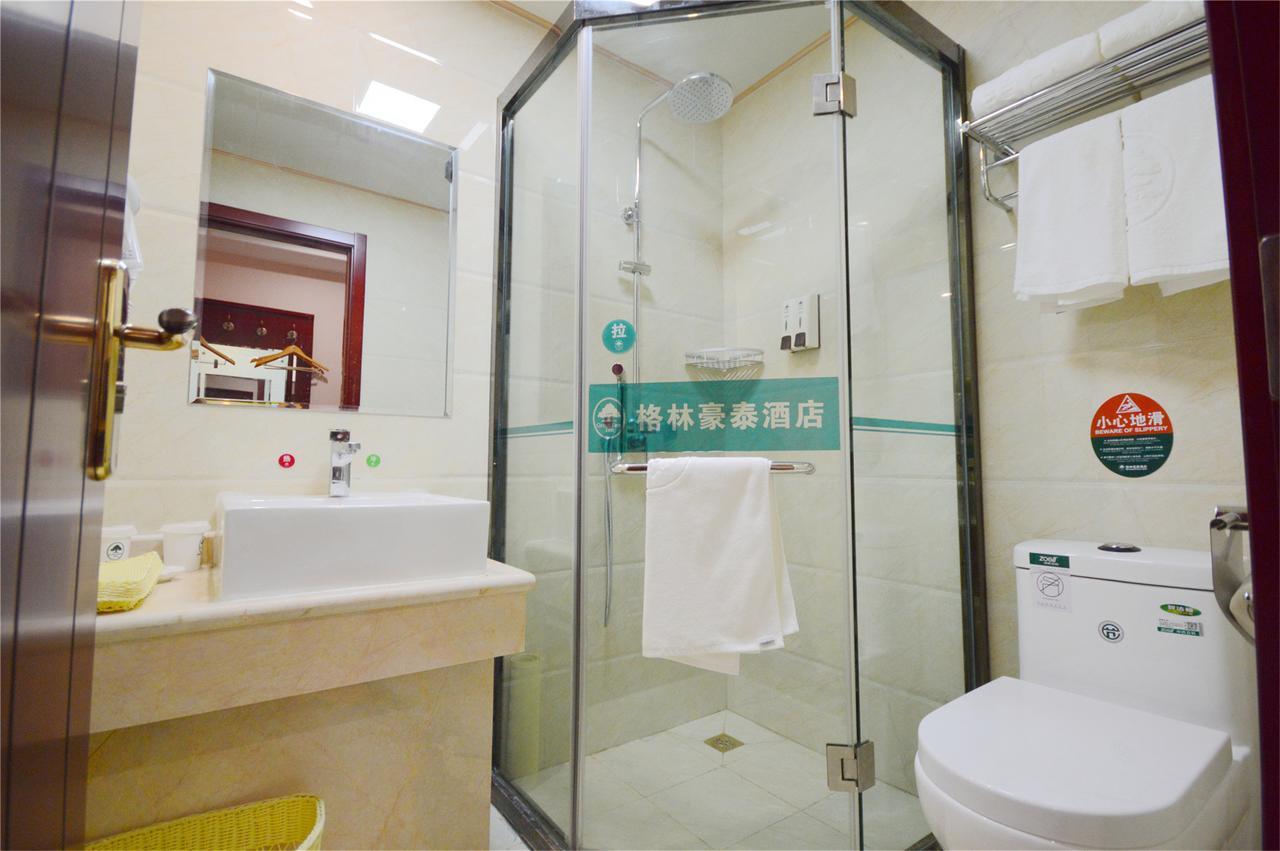 Greentree Inn Jiangsu Wuxi Dongting Leather City Express Hotel Bagian luar foto