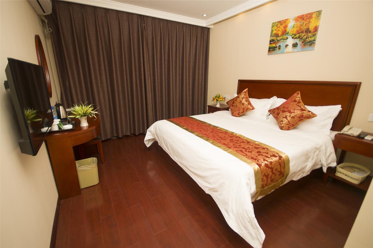 Greentree Inn Jiangsu Wuxi Dongting Leather City Express Hotel Bagian luar foto