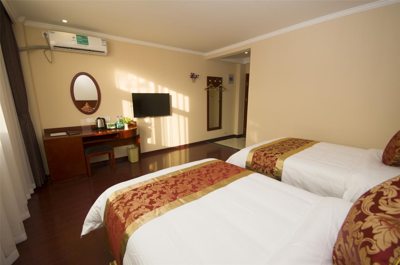 Greentree Inn Jiangsu Wuxi Dongting Leather City Express Hotel Bagian luar foto